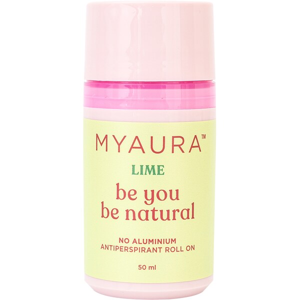 MyAura Antiperspirant Roll On Deodorant Lime 50mL