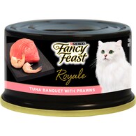 Fancy Feast Adult Royale Tuna Banquet With Prawns Wet Cat Food
