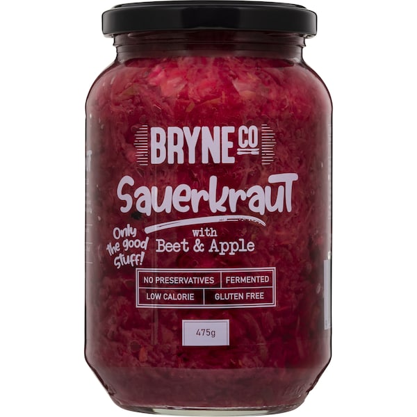 Bryne Co Sauerkraut With Beet & Apple 475g