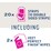 Veet Pure Cold Wax Strips Legs & Body 20 Pack