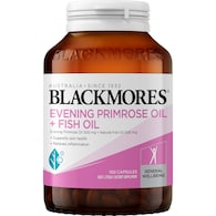 Blackmores Evening Primrose + Fish Oil Capsules