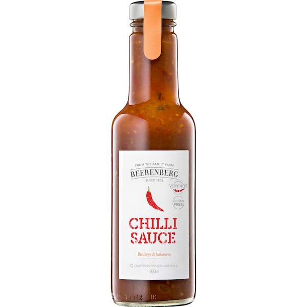 Beerenberg Birdseye & Habanero Chilli Sauce 300mL