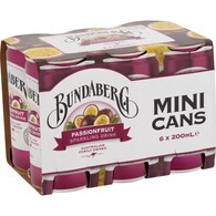 Bundaberg Passionfruit Sparkling Drink