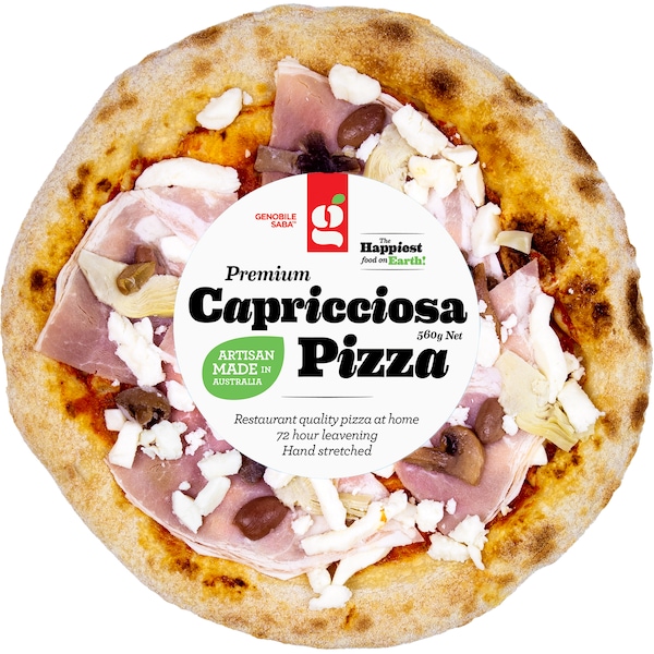 Genobile Saba Premium Capricciosa Pizza 560g