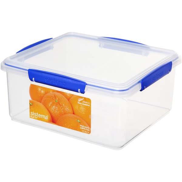 Sistema Klip It Plasticware Rectangle Container 5.0l Each