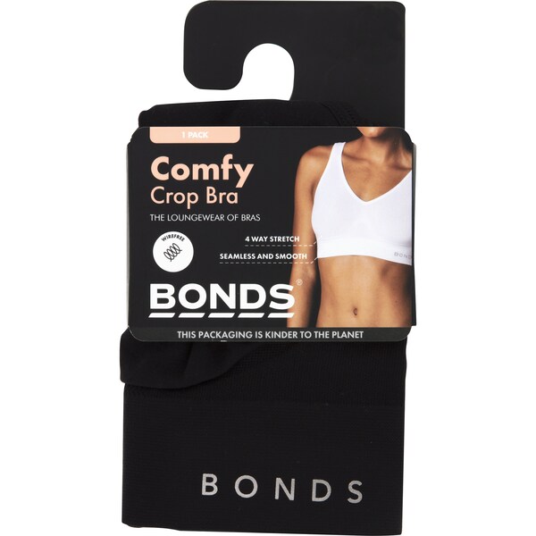 Bonds Ladies Comfy Crop Size L Assorted each