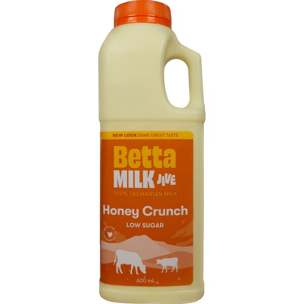 Betta Taste Jive Honey Crunch 600ml