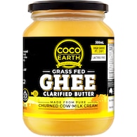 Coco Earth Ghee Clarified Butter Grass Fed