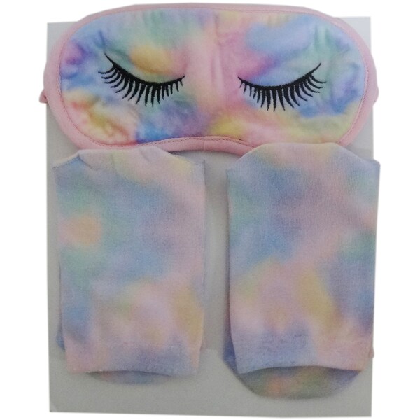 Valentine's Day Eye Mask & Sock Gift Set Eyelash Each