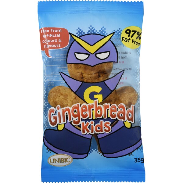 Unibic Gingerbread Cookies People 35g