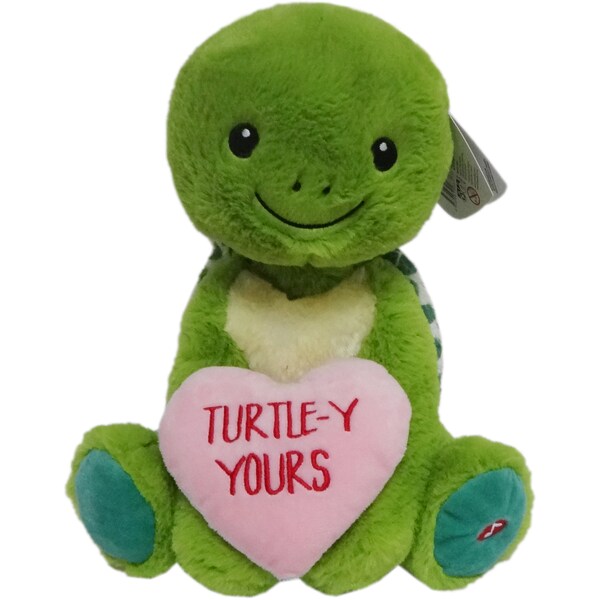 Valentine's Day Animated Plush Turtle Each