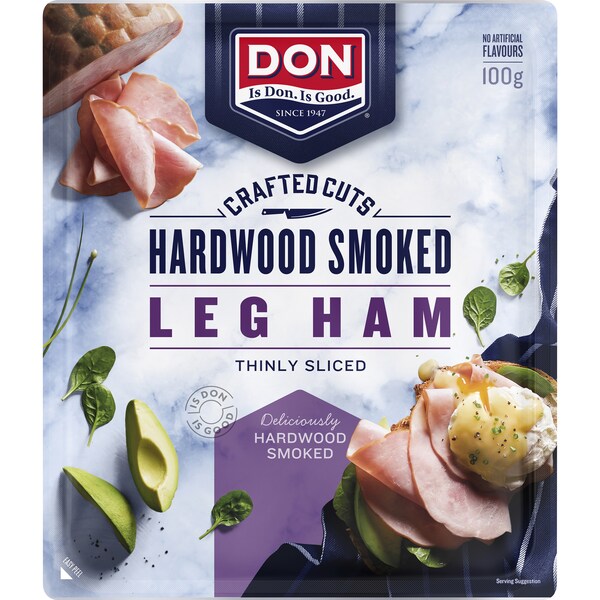 Don Hardwood Smoked Leg Ham 100g