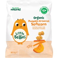Little Bellies Organic Pumpkin & Carrot Softcorn