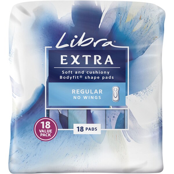 Libra Pads Purse Size Regular 18pk