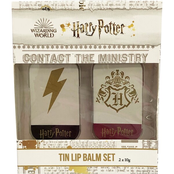 Harry Potter Lip Balm Slider Tin Set 2 pack