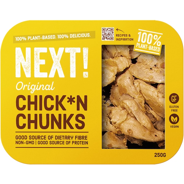 Next! Original Plant Based Chick*n Chuncks 250g