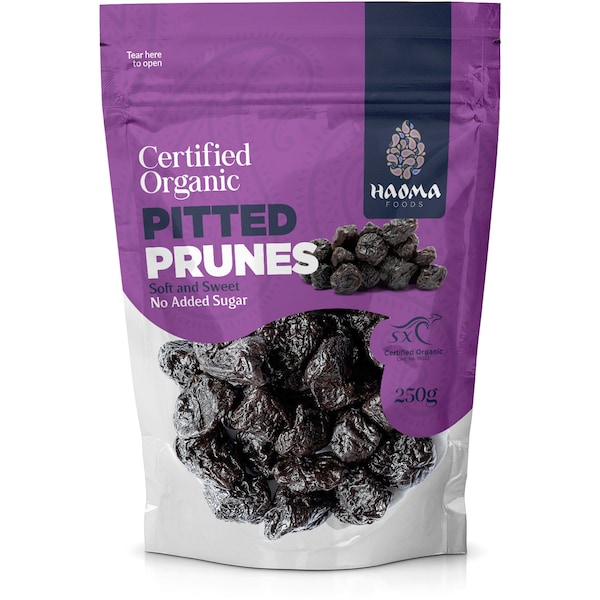 Haoma Organic Pitted Prunes 250g