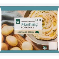 Woolworths Mashing Potatoes Bag