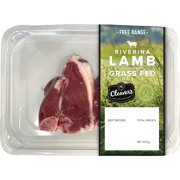 Cleaver's Grass Fed Lamb Loin Chop 300g