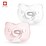 Medela Soft Silicone Soother Unisex 0-6 Months Assorted 2 Pack