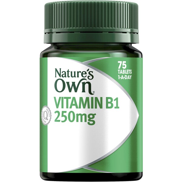 Nature's Own Vitamin B1 250mg 75 pack