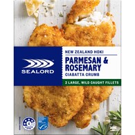 Sealord Hoki Parmesan & Rosemary Ciabatta