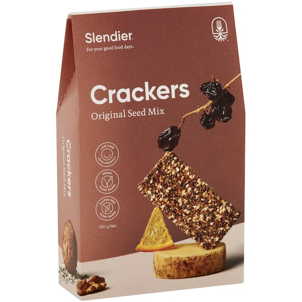 Slendier Crackers Original Seed Mix 100g