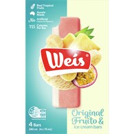 Weis Original Fruito & Ice Cream Bars