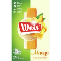 Weis Mango & Ice Cream Bars