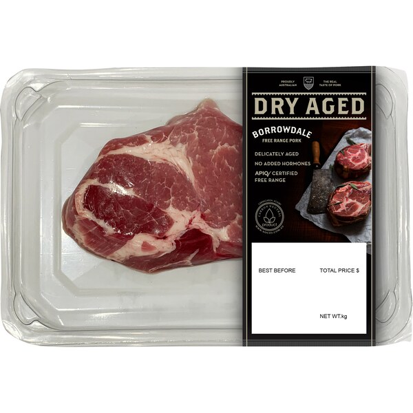 Borrowdale Dry Aged Pork Loin Steak 200g