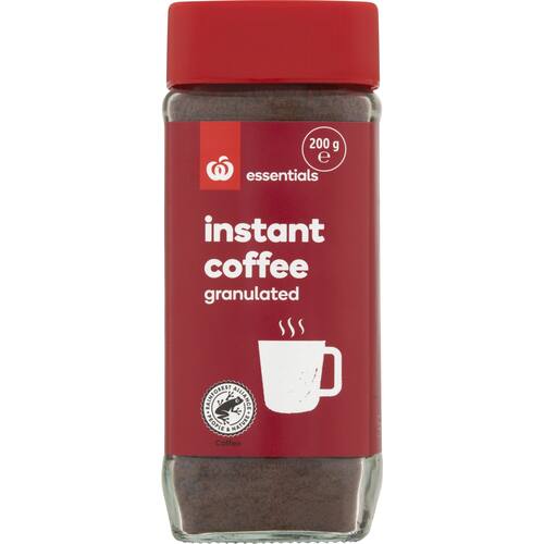 Essentials Instant Coffee Granulated 200g bunch