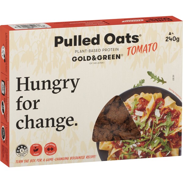 Gold & Green Foods Pulled Oats Tomato 240g