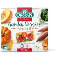 Orgran Gluten Free Crispbread Sweet Potato & Pumpkin