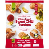 Woolworths Chicken Breast Sweet Chilli Tenders