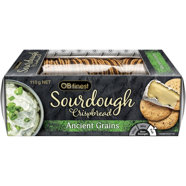 OB Finest Sourdough Crispbread Ancient Grain 110g