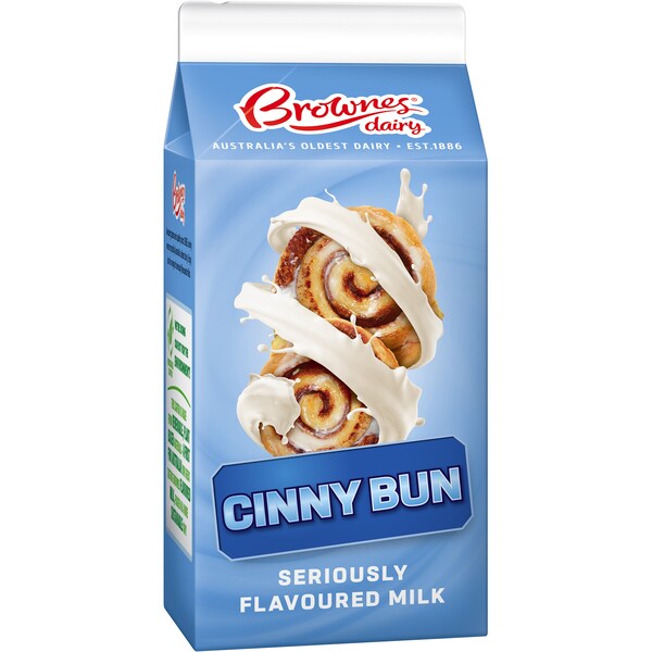 Brownes Cinnamon Bun Flavoured Milk 600ml