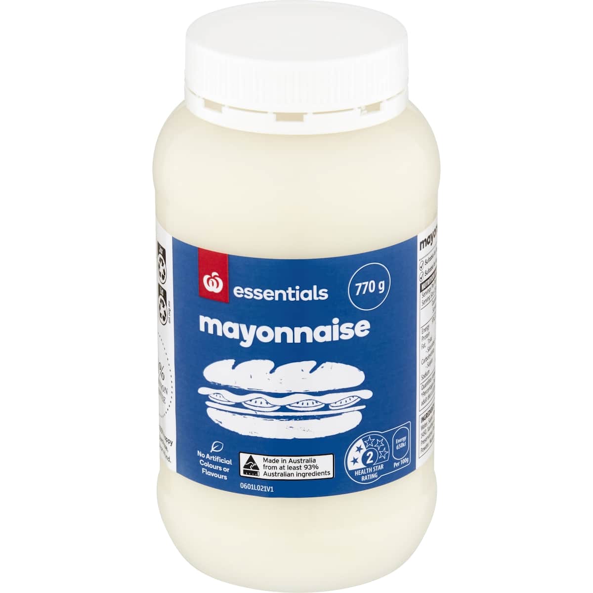 Essentials Mayonnaise 770g bunch
