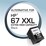 Calidad HP 67 XXL 832-BKXX Black Ink Cartridge each