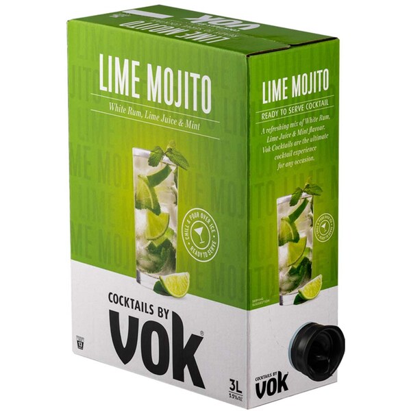 Vok Lime Mojito Cask 3l