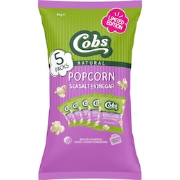 Cobs Salt & Vinegar Popcorn 13g x 5 pack