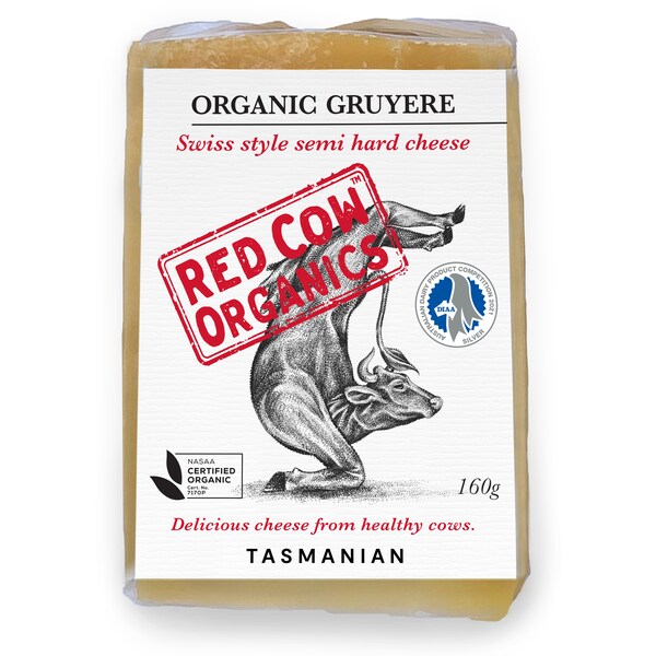 Red Cow Organics Gruyere 160g