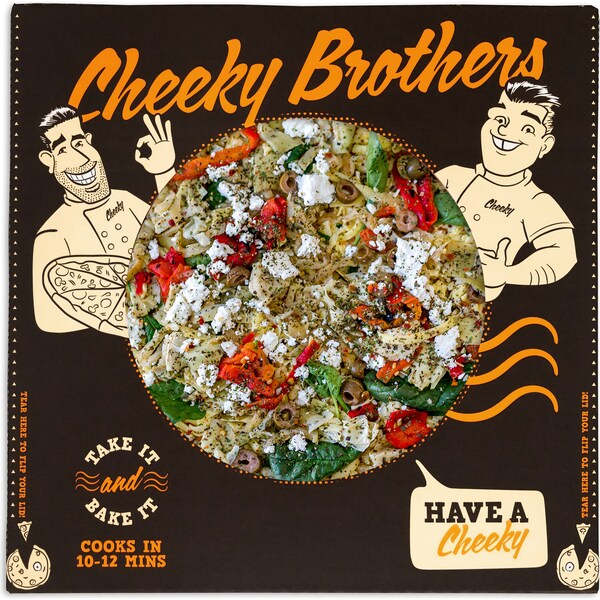 Cheeky Brothers Vegetarian Pizza 800g