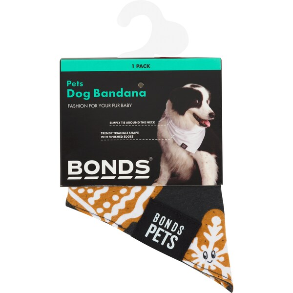 Bonds Pet Dog Bandana Small - Medium each