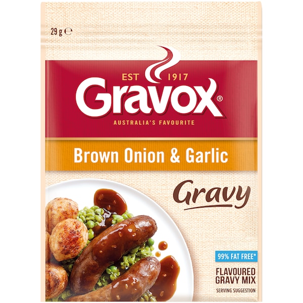 Gravox Brown Onion & Garlic Gravy Mix 29g