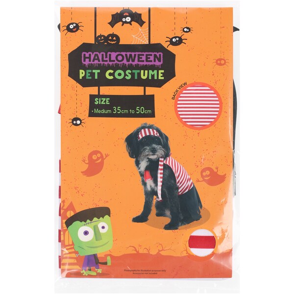 Halloween Pet Costume - Medium  Each