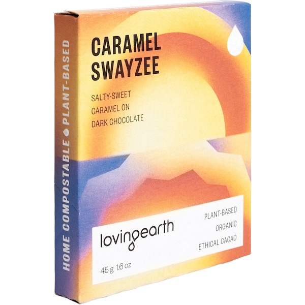 Loving Earth Caramel Swayzee Dark Chocolate 45g