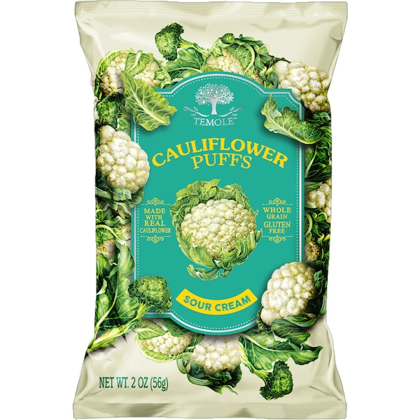 Temole Cauliflower Puff Sour Cream 56g