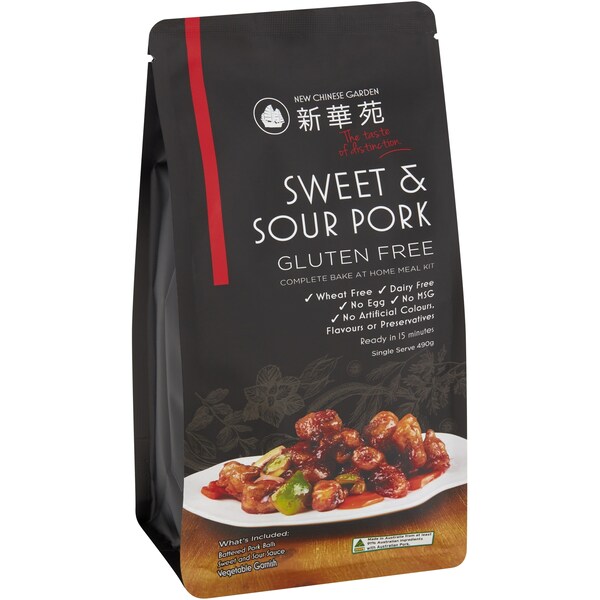New Chinese Garden Sweet & Sour Pork Gluten Free 490g