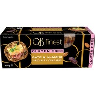 OB Finest Gluten Free Speciality Crackers Date & Almond