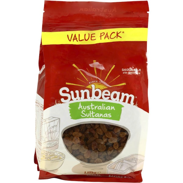 Sunbeam Sultanas 1.15kg